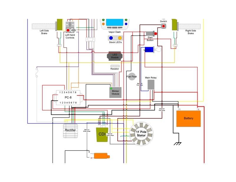 Honda ruckus gy6 wiring diagram